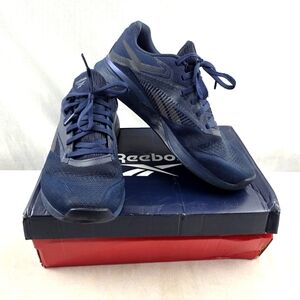 Reebok Unisex Nano X4 Navy Training Shoes Mens Size 10.5